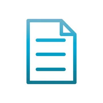 Information user interface blue gradient Stock Illustration