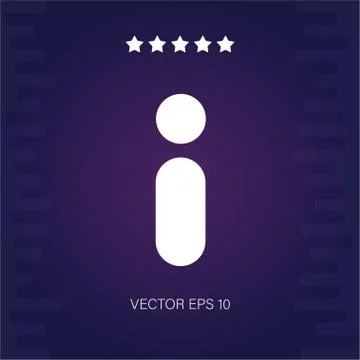 Information vector icon Stock Illustration