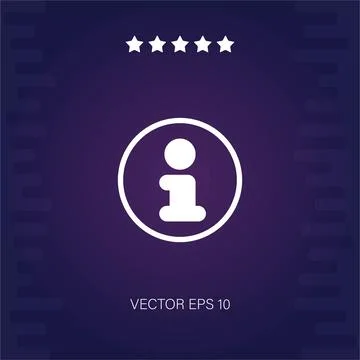 Information vector icon Stock Illustration