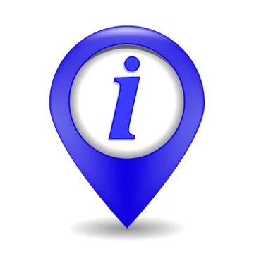 Information Web Icon Illustrazione stock