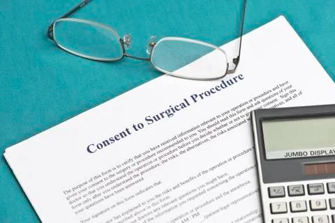 Informed consent Stock Photos