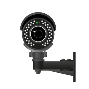 Infrared cctv Stock Illustration