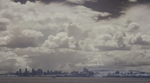 InfraRed City Timelapse Stock-Footage 28825735