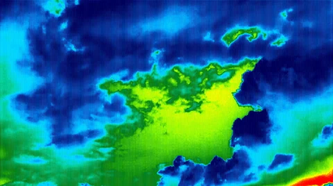 Infrared Clouds timelapse Stock Footage 52992981