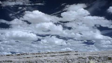Infrared Desert Time Lapse Video stock 77484120