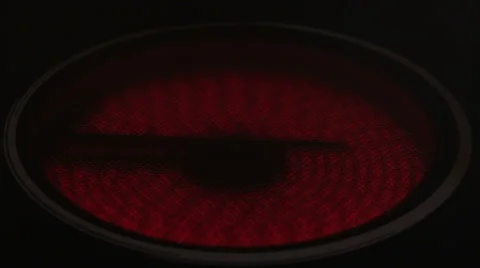 Infrared oven plate Stock Footage 44110341