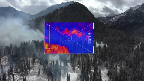 Infrared scanning technology used for early detection and monitoring of Stock Footage 345715139