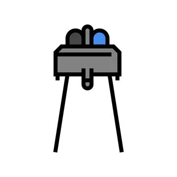 Infrared sensor module color icon vector illustration Stock Illustration