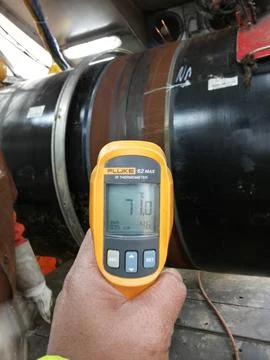 Infrared thermometer Stock Photos