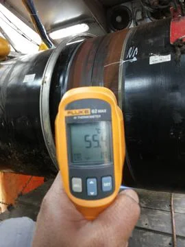 Infrared thermometer Stock Photos