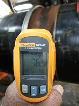 Infrared thermometer Stock Photos