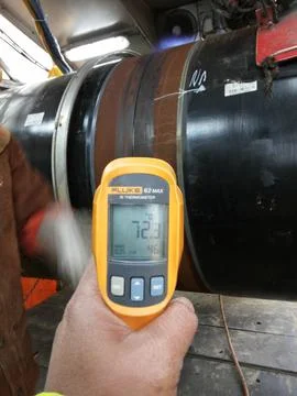 Infrared thermometer Stock Photos