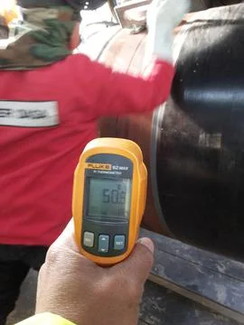 Infrared thermometer Stock Photos
