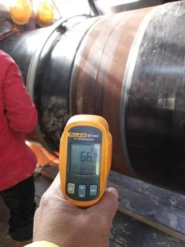 Infrared thermometer Stock Photos