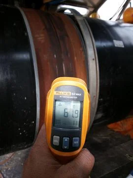 Infrared thermometer Stock Photos