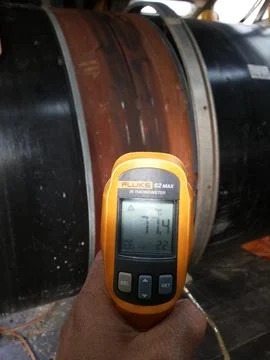 Infrared thermometer Stock Photos