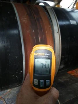 Infrared thermometer Stock Photos