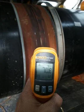 Infrared thermometer Stock Photos