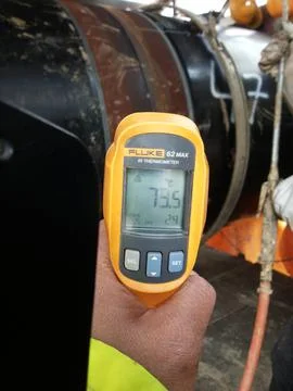 Infrared thermometer Stock Photos