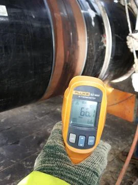 Infrared thermometer Stock Photos