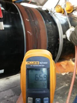 Infrared thermometer Stock Photos