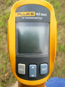 Infrared thermometer Stock Photos