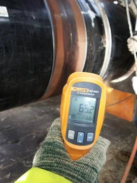 Infrared thermometer Stock Photos