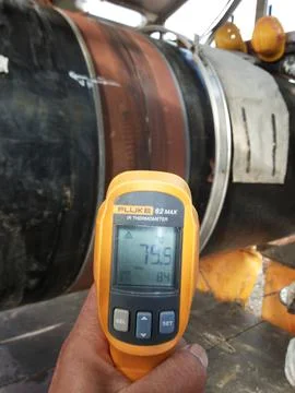 Infrared thermometer Stock Photos