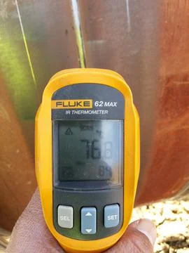 Infrared thermometer Stock Photos