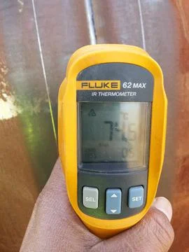 Infrared thermometer Stock Photos