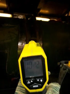 Infrared thermometer Stock Photos