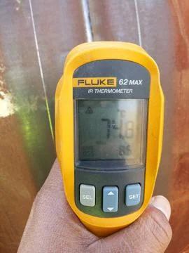 Infrared thermometer Stock Photos
