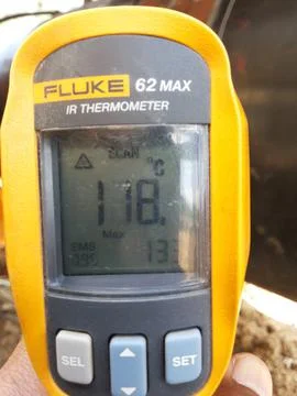 Infrared thermometer Stock Photos