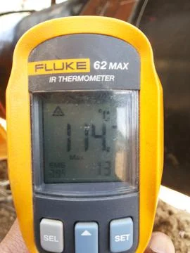 Infrared thermometer Stock Photos