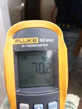 Infrared thermometer Stock Photos