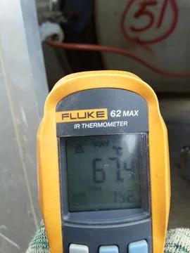 Infrared thermometer Stock Photos
