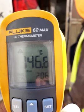 Infrared thermometer Stock Photos