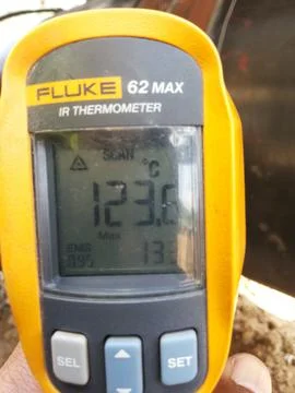Infrared thermometer Stock Photos