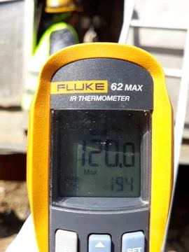 Infrared thermometer Stock Photos