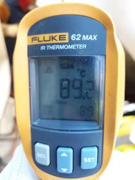 Infrared thermometer Foto stock