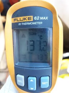 Infrared thermometer Stock Photos