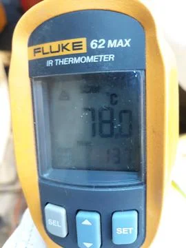 Infrared thermometer Stock Photos