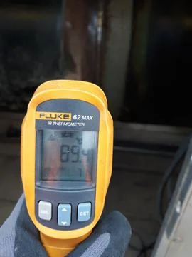 Infrared thermometer Stock Photos