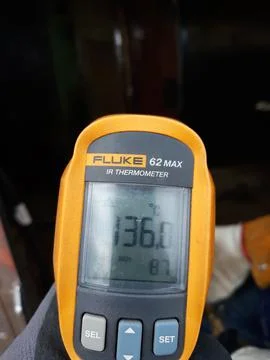Infrared thermometer Stock Photos