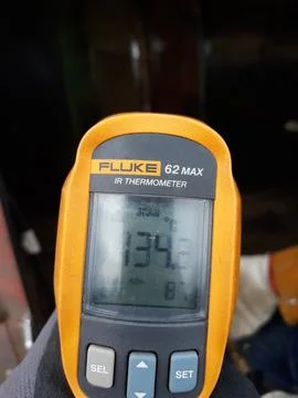 Infrared thermometer Stock Photos