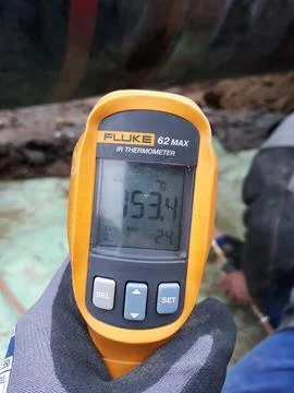 Infrared thermometer Stock Photos