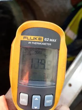 Infrared thermometer Stock Photos