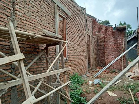 Infrastructure complex Cheap and subsidized housing area 스톡 사진