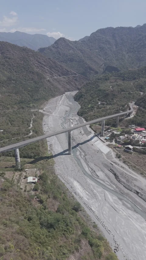 Infrastructure Development: Mountain Valley Bridge Project Stock Footage 331571408