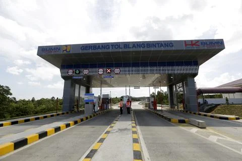 Infrastructure development programme in Indonesia, Banda Aceh - 11 Jun 2020 스톡 사진